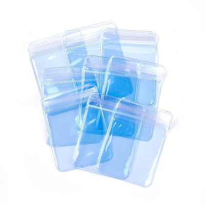 Rectangle PVC Resealable Packaging Bags OPP-R005-8x12-1