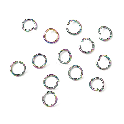 304 Stainless Steel Open Jump Rings STAS-Z150-01C-RC-1