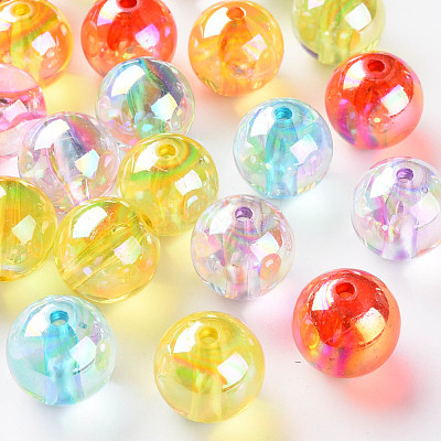 Transparent Acrylic Beads MACR-S370-B20-1