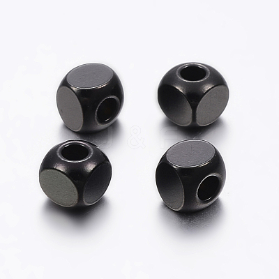 304 Stainless Steel Beads Ion Plating(IP) STAS-F136-01B-6x6mm-1
