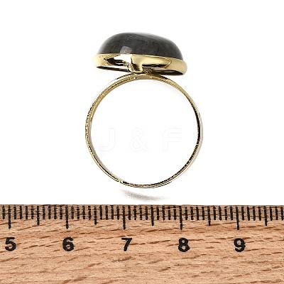 Adjustable Brass Cuff Open Rings for Women GG-CBA7610-09G-1