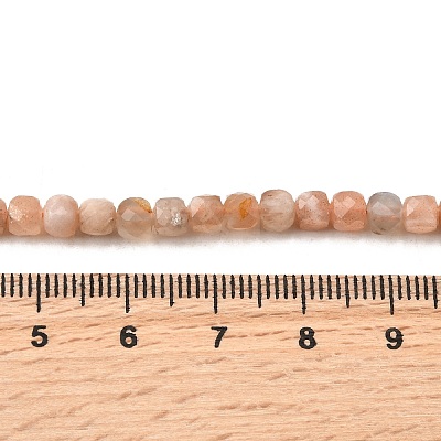 Natural Sunstone Beads Strands G-RM2025-C30-C-1