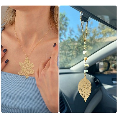12Pcs 6 Styles Brass Big Pendants KKC-TA0001-09-1