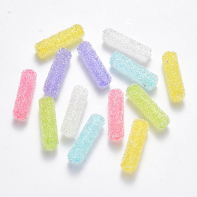 Transparent Acrylic Beads X-TACR-R141-04-1