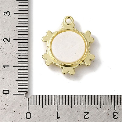 Flower Rack Plating Alloy Pendants FIND-I039-023A-G-1