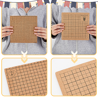 1Pc Cork Wood Subplate DIY-PH0017-63-1