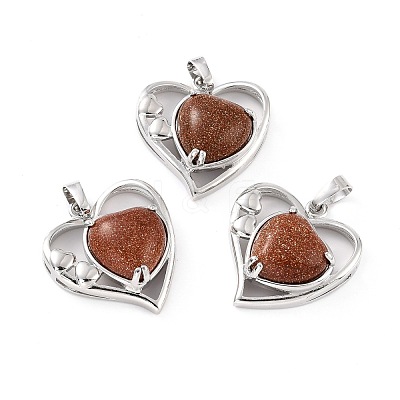 Synthetic Goldstone Pendants G-C236-01A-P-RS-1
