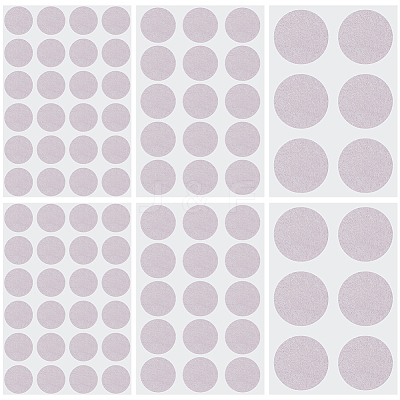 198Pcs 3 Styles Round Felt Furniture Pads AJEW-GF0013-26B-1