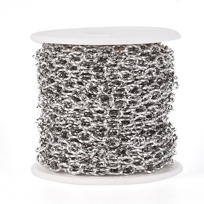 Tarnish Resistant 304 Stainless Steel Cable Chains CHS-L019-02P-1