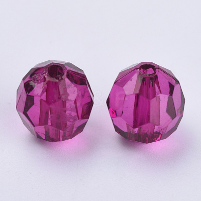 Transparent Acrylic Beads TACR-Q257-10mm-V65-1