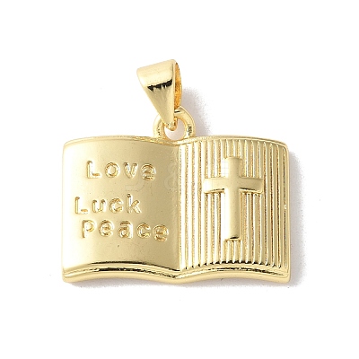 Brass Pendants KK-A252-29G-1