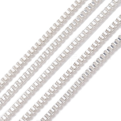 Iron Box Chain Necklaces IFIN-XCP0001-27-1