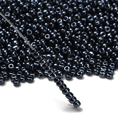 FGB 8/0 Grade A Round Glass Seed Beads SEED-Q008-3mm-F607-1