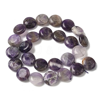 Natural Amethyst Beads Strands G-L648-B25-15mm-1