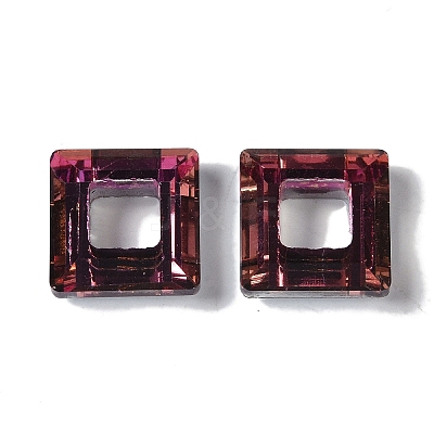 Transparent Electroplate Glass Pendant GLAA-Q101-01A-HR03-1