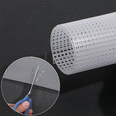 30Pcs 2 Colors PE Mesh Canvas Sheets AJEW-WR0003-60-1