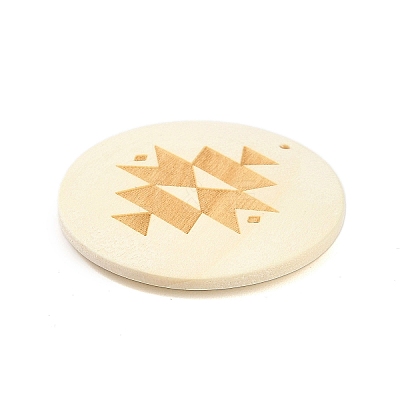 Wood Pendants FIND-Z048-09B-1