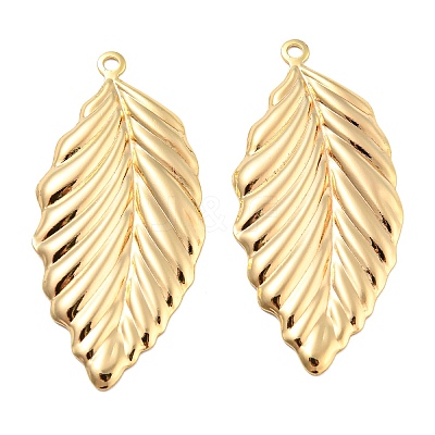 Brass Pendants KK-L208-15G-1
