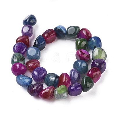 Natural Agate Beads Strands G-L560-M02-1