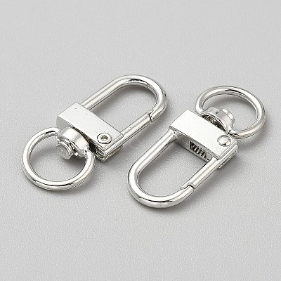 Alloy Swivel Snap Hook Clasps FIND-TAC0011-113P-1