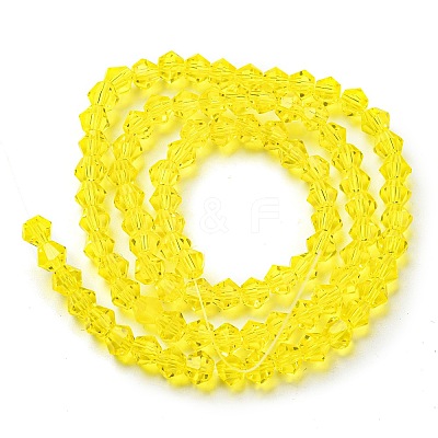 Transparent Glass Beads Strands GLAA-F029-3mm-21-1