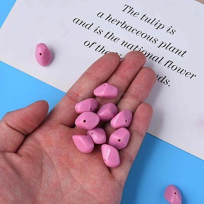 Opaque Acrylic Beads MACR-S373-146-A12-1