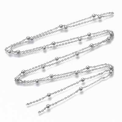 Tarnish Resistant 304 Stainless Steel Cable Chains CHS-S006-JN961-1-1