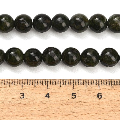 Natural Green Diopside Beads Strands GG-CBA993B-A01-8mm-1