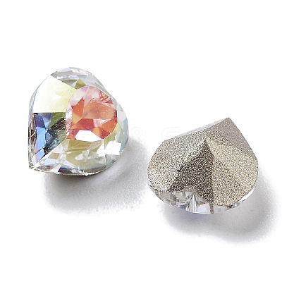 K9 Glass Rhinestone Cabochons GLAA-H034-02C-001LA-1