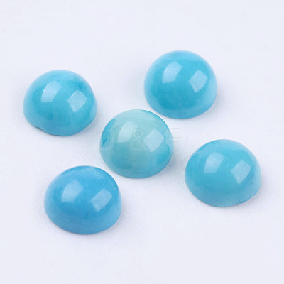 Natural Howlite Cabochons TURQ-L028-04-1