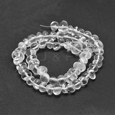 Natural Quartz Crystal Nuggets Bead Strands G-J337-17-1