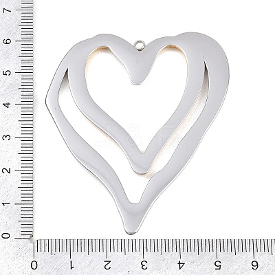 304 Stainless Steel Big Pendants X-STAS-H249-01GP-1