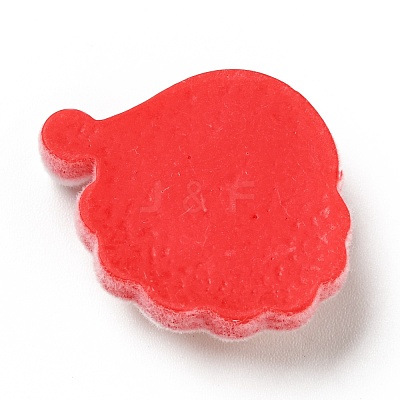 Christmas Opaque Resin Cabochons RESI-G042-C02-1