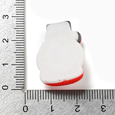 Christmas Opaque Resin Decoden Cabochons RESI-U006-04D-1