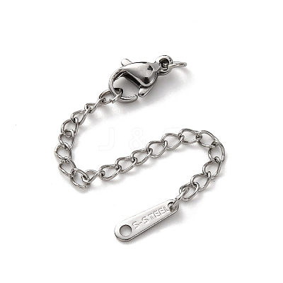 304 Stainless Steel Curb Chain Extender STAS-N088-48P-1