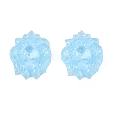 Transparent Resin Cabochons CRES-S302-48-1