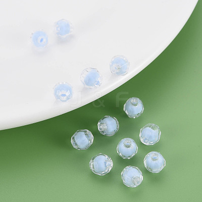 Transparent Acrylic Beads TACR-S152-17A-SS2113-1