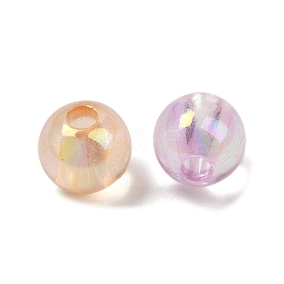 Transparent Acrylic Beads OACR-B031-06-6mm-1