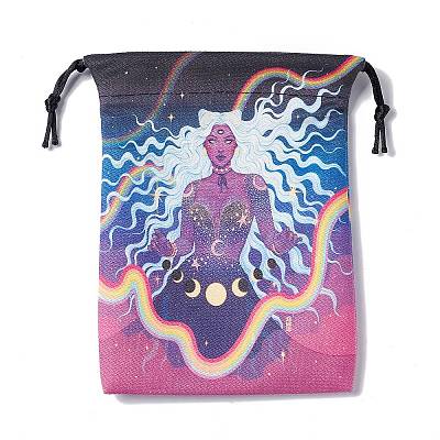 Velvet Jewelry Drawstring Pouches TP-C004-01E-1