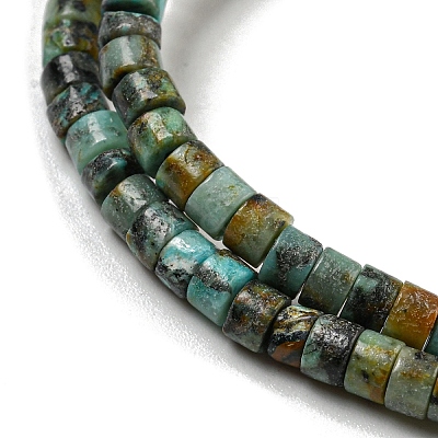 Natural African Turquoise(Jasper) Beads Strands X-G-C084-D03-02-1