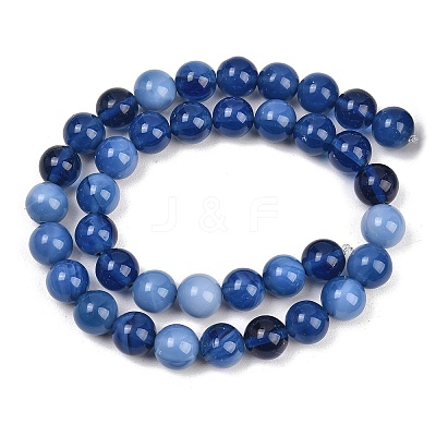 Handmade Lampwork Beads Strand LAMP-B056-10mm-06-1