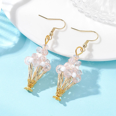 Glass Dangle Earrings EJEW-MZ00713-02-1
