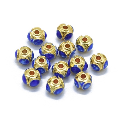 Brass Beads KK-L184-86G-1