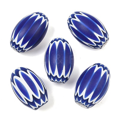 Handmade Millefiori Glass Beads GL-CBAAE72-01B-03-1