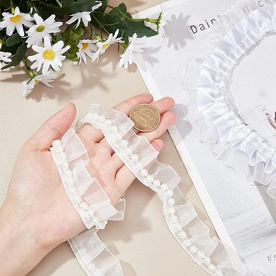 5 Yards 2 Style Polyester Ribbon OCOR-CA0001-04-1