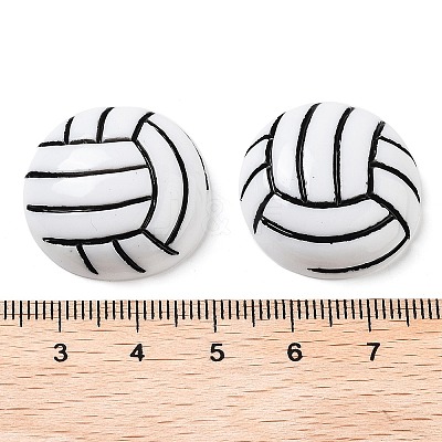 Opaque Resin Decoden Cabochons RESI-A034-03F-1