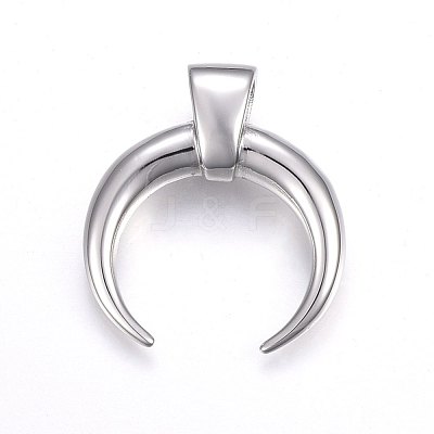 Tarnish Resistant 304 Stainless Steel Pendants STAS-H463-07P-1