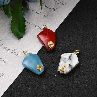Acrylic Pendants PALLOY-JF00495-1