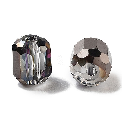 Electroplate Column Glass Beads EGLA-A043-02-HP01-1