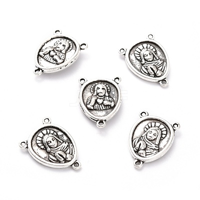 Tibetan Style Alloy Chandelier Component Links PALLOY-P224-31AS-1